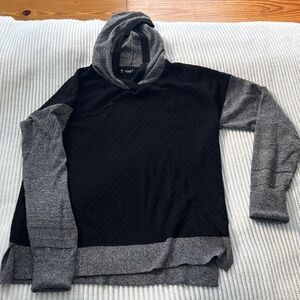 Smartwool Black and Gray Hoodie